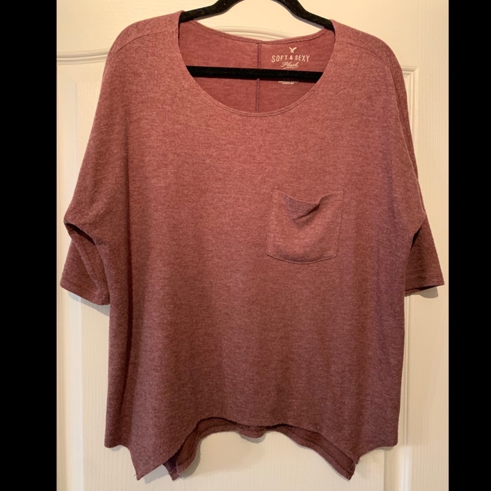 American Eagle Soft and sexy plush shirt